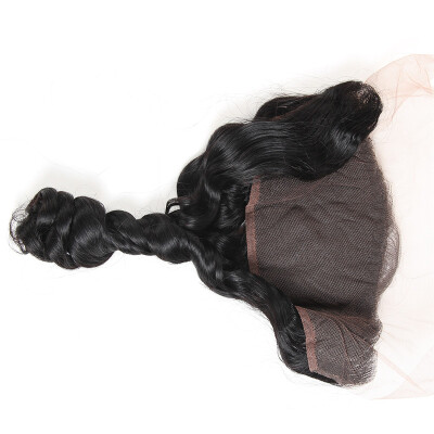 

8A Mongolian Virgin Hair Loose Full Lace Frontal 13x4 Ear To Ear Lace Frontal 1pc 8A Mongolian Virgin Hair Loose Full Lace Fronta