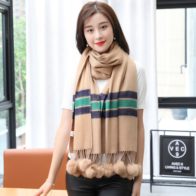 

Shanghai stock STORY Of SHANGHAI ladies scarves autumn&winter warm thick shawl army green