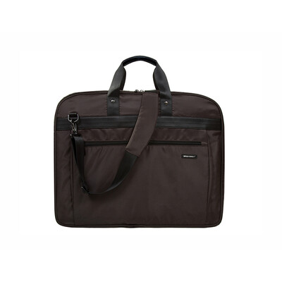 

BAGSMART Легкий черный нейлоновый бизнес-платье Сумка для одежды с ручкой для зажима Водонепроницаемая сумка для мужчин Мужская су