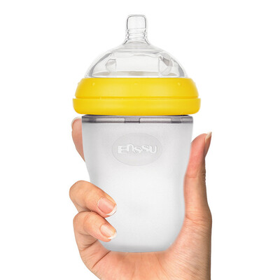 

Sakura Shu Enssu baby silicone wide-mouth anti-flatulence anti-mite newborn bottle children PPSU material baby shatter-resistant drink small bottle 220ml