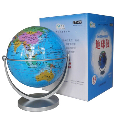 

CT1402新课标地理学习专用地球仪（政区万向）
