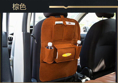 

Car Seat Back Hanging Storage Bag Travel Mobile Water Cup Storage Multifunction Tool Bag Multiple Colour