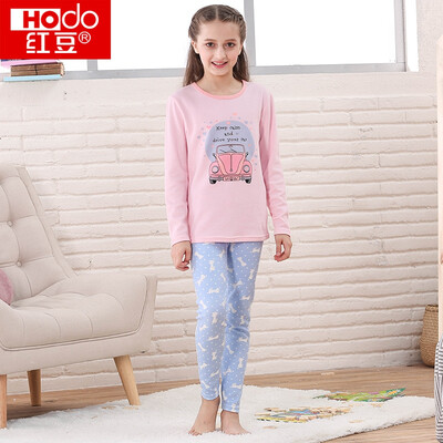 

Red beans children&39s warm underwear suit men&women in the big children&39s autumn&winter low-necked cartoon printing red bean velvet teenager plus cashmere coat HDR22012 rose red 120