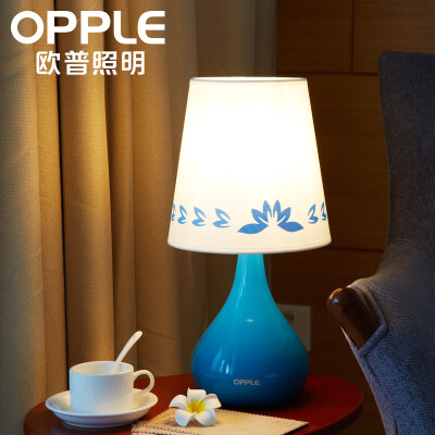 

Op lighting bedside lamp table lamp bedroom living room study decoration lamp diameter 20cm high 40cmE27 lamp light source to buy another