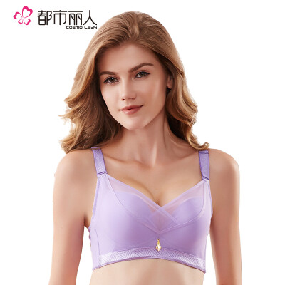 

City beauty people to adjust the type of bra 3/4 cup in the thick mold cup side of the collection of yarn material Ms. underwear b