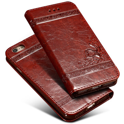 

Keymao Luxury Flip Leather Case For iPhone 7