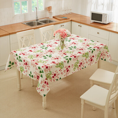 

Jiuzhou deer tablecloth home waterproof printed cloth tablecloths tablecloths cloth British style garden cloth tablecloth colorful leaves 100 * 150cm