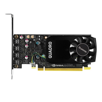 

Leader (LEADTEK) Quadro P600 2GB GDDR5 / 128bit / 64GBps / CUDA core 384 Pascal GPU architecture / support 5K graphics professional graphics