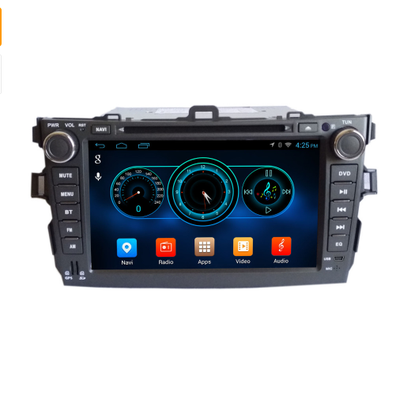 

Quad Core 1024600 Android wifi 8" In dash head unit car dvd player gps nav for corolla 2008-2011 16G Nand Flash