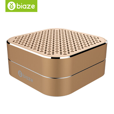 

BIAZE DY02 Wireless Card Bluetooth Speaker Bluetooth Version 42 Support 35mm Audio Link Mobile Music Player Gold