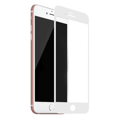 

[Полноэкранный] -3D установлены три WALL Валеа Iphone 7 плюс полноэкранный фильм сталь с медным покрытием яблока пленки 7 Плюс стали углеродного волокна 3D мягкий край телефона белую пленку