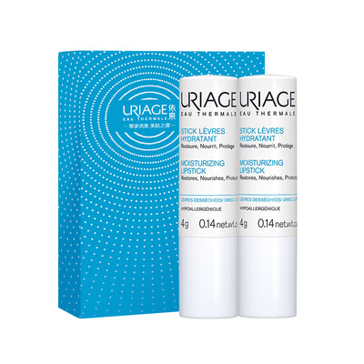 

К весне (Uriage) Нежный бальзам для губ Duo Pack (Увлажняющие губы разбавить губы помады праймер)