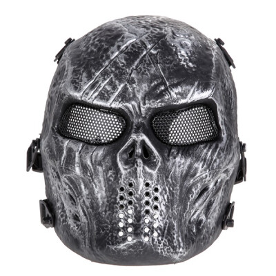 

Protection Skull Mask Airsoft Paintball Full Face Mask Army Games Mesh Eye Shield Costume for Halloween Cosplay Party Decor