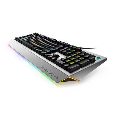 

Чужеродный Alienware Pro Версия AW768 механические / геймпад ось чая (AlienFX не красного свет эффект полного ключа 15 макро клавиша) черные и серебристый