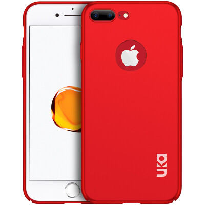 

Excellent plus iPhone7 plus phone shell protective cover Apple 7plus frosted drop protection shell skin feeling hard shell series red