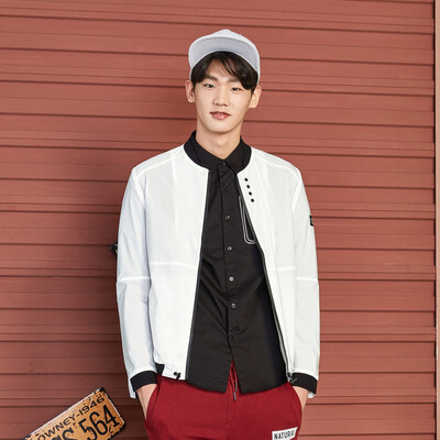 

Semir Jacket Male 2017 Fall Men's Slim Jacket Thin Skin Clothes Outdoor Sunscreen Quick Dry Tunic 17316081007 Light Gray