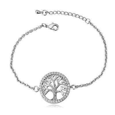

BAFFIN 2017 Tree of Life Pendant Bracelets & Bangles Made With Cubic Zircon Stones For Women Fashion Jewelry Friend Gifts