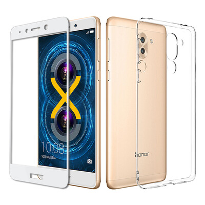 

Shell film set glory play 6X mobile phone shell to send full-screen white steel film glory play 6X mobile phone sets all-inclusive drop series soft shell transparent