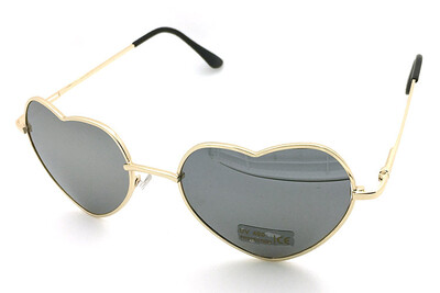 

Trendy glasses women sunglasses reflective gradient color lovely peach heart sunglasses as gift for men's
