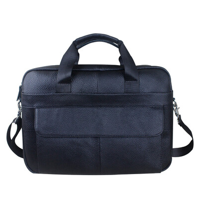 

DALFR Leather Bag Messeng Casual Shoulder Leather Messenger Bags 18 Inch Cowhide Leather Bag Designer Leather Handbag
