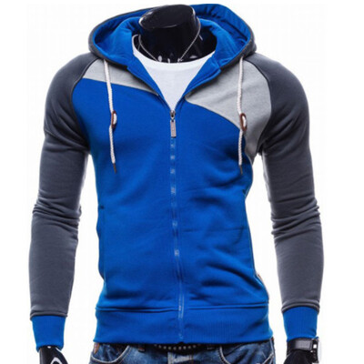 

Hoodies Men Sudaderas Hombre Hip Hop Mens Brand Leisure Zipper Jacket Hoodie Sweatshirt Slim Fit Men Hoody XXL