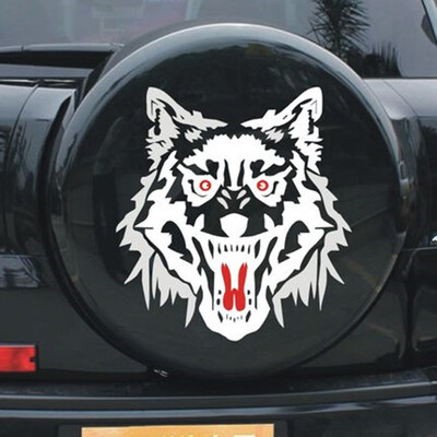 

LMA Loma North West Wolf автомобиль полный автомобиль Lahua Wolf головной капюшон наклейка автомобиль head stick Wolf Totem автомобильные наклейки красный глаз Wolf новые наклейки автомобилей полный набор дверей Wolf head sticker