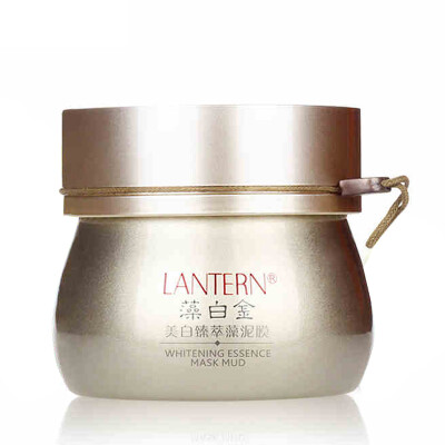 

Lanting (LANTERN) algae Platinum Whitening mask Sub-mask mud mask 120g disposable mask to repair skin moisturizing whitening