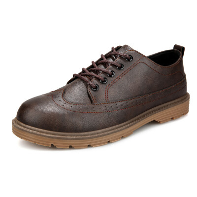 

leisure style, Round toe and oxford shoes, Men's leather shoes