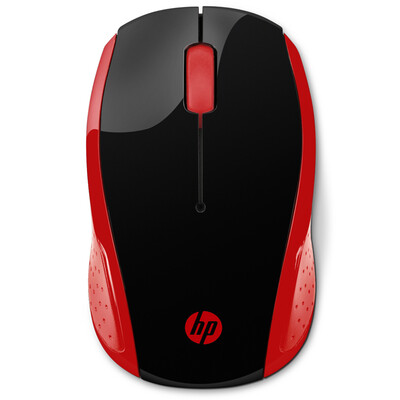 

HP HP200 Wireless Mouse Portable Home Laptop Office Mouse Red