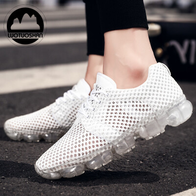 

The new Mens casual fashion Air cushion Shock absorption non-slip bounce outdoor Super light breathable Sports shoes Running shoe