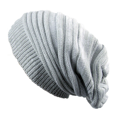 

Fashion double color Melaleuca fold hat warm hedge heap hat hood knitting wool hat