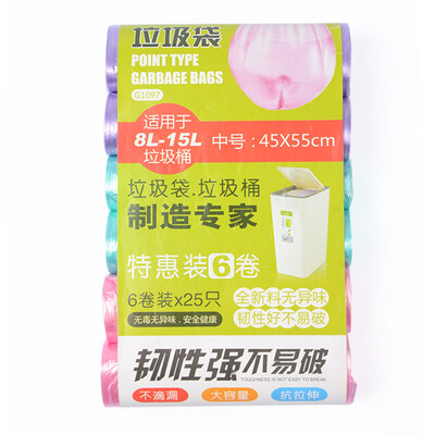 

Feida three and thick garbage bags 6 volumes 150 45 * 55cm G1097