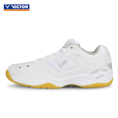 

WACKER Victor Victory Children&39s Badminton Shoes Sports Shoes Men&39s&Women&39s Style Anti-skid breathable shoes SH-9200JR 37 yards White