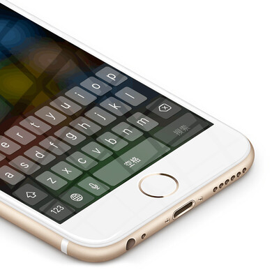 

BIAZE iPhone7 Plus 7 Plus стеклянная пленка яблоко пленка 3D мягкий двусторонний полный экран высокой четкости фильм JM141- взрывобезопасности белый сотовый телефон