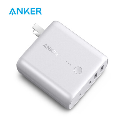 

Зарядное устройство зарядного устройства Anker Anke Charger Po 2-in-1 / Multi-Charger / Перезаряжаемая гарнитура Плоская панель Универсальный быстрый привод TypeC Mobile Новый Macbook / Switch White