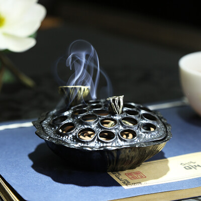 

Yishen incense burner sandalwood agarwood incense incense burner line incense Zen lotus incense burner