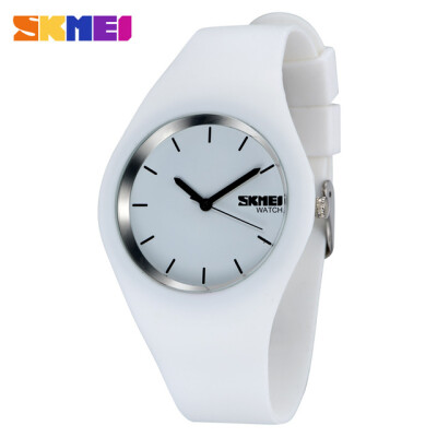 

Unisex Casual Design Silicone Band Quartz Wrist Watch