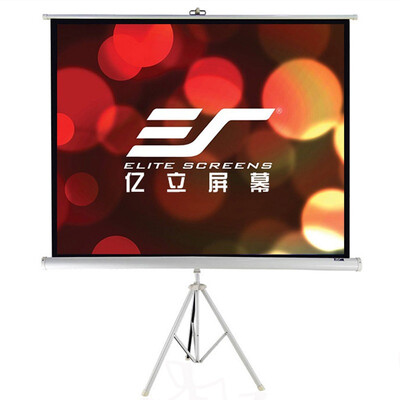 

Элит экран (экраны Elite) ECT50S2 50-дюймовый, один: белый пластиковый держатель 1 занавес экран проекционный экран проектора