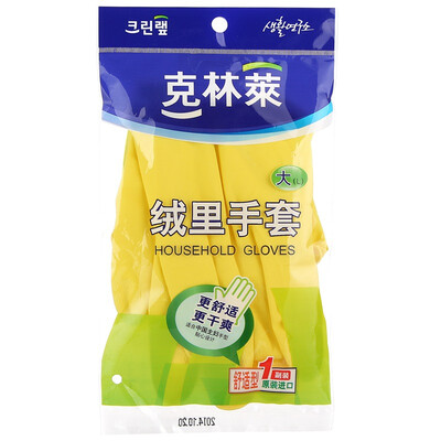 

Jingdong Supermarket Kelinai Thailand imported gloves household gloves clean gloves latex gloves washed gloves smart large L CR-12