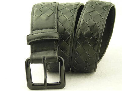 

Leather belt pure hand-woven head layer leather belt men and women leather belt