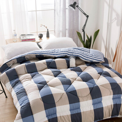 

Hongrui is cored home textile thickened by scorpion warm single autumn&winter quilt 152 meters 5 kg blue