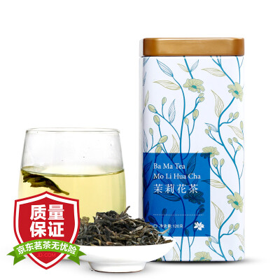 

Eight horse tea tea flowers tea jasmine tea flower tea canned 120g