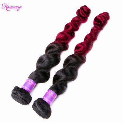 

Brazilian Loose Wave Ombre Weave 7A Brazilian Virgin Hair 3 Bundles Red Brazilian Hair Bundles Great Quality Ombre Human Hair