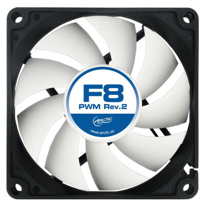 

ARCTIC 8cm fan (computer chassis CPU cooling fan / 4-pin PWM temperature control / F8PWMrev.2