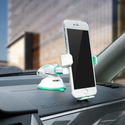 

Baseus Robot sucker-type car bracket center console multi-function mobile phone bracket universal blue