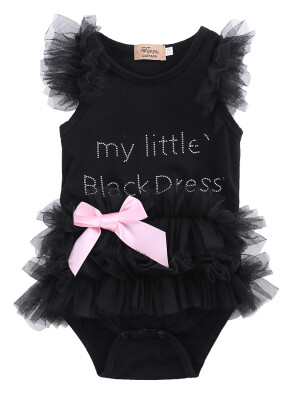 

Toddler Baby Girls Clothes Lace Tulle Bodysuit Romper Jumpsuit Outfits Costume