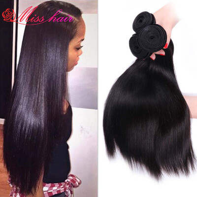 

4 Bundles Malaysian Virgin Hair Straight Bundles Rosa Hair Products 7A Unprocessed Virgin Hair Malaysian Straight Hair Bundles