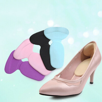 

Orthopedic Insole 2017 New T-Shape Silicone Non Slip Cushion Foot Heel Protector Liner Shoe Insole Pads