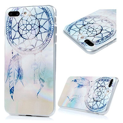 

iPhone 8 plus Case, iPhone 7 plus Case - 3 Pcs Shock-absorption Soft TPU Rubber Skin Bumper Case Transparent Crystal Clear Cute