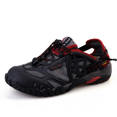 

Comfortable air network cloth hollow men's outdoor shoes breathable shoes